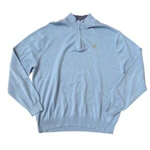 Jack Nicklaus men's blue quarter-zip pullover sweater size XL